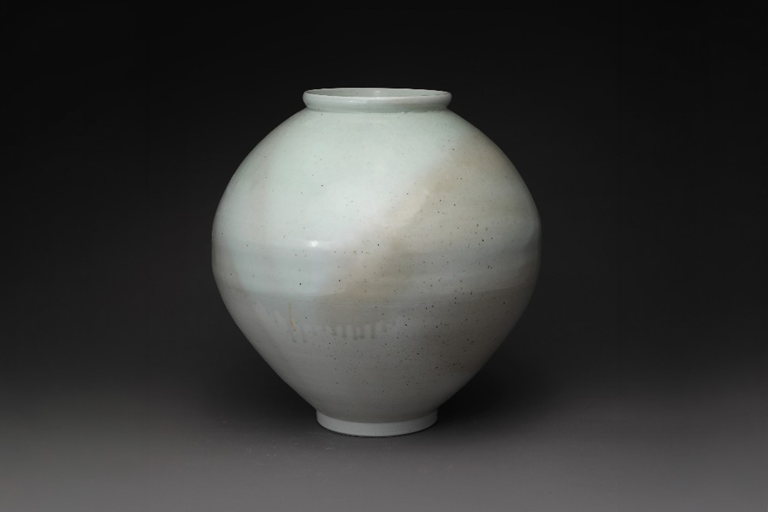 Jong Young Kim White Porcelain Moon Jar