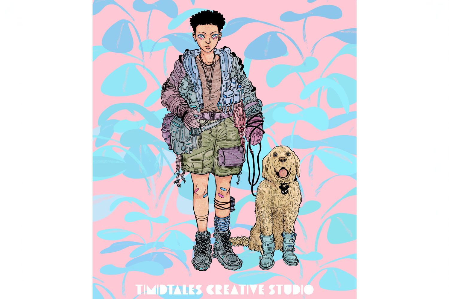 Enola Ton Let's go slowly, woof woof