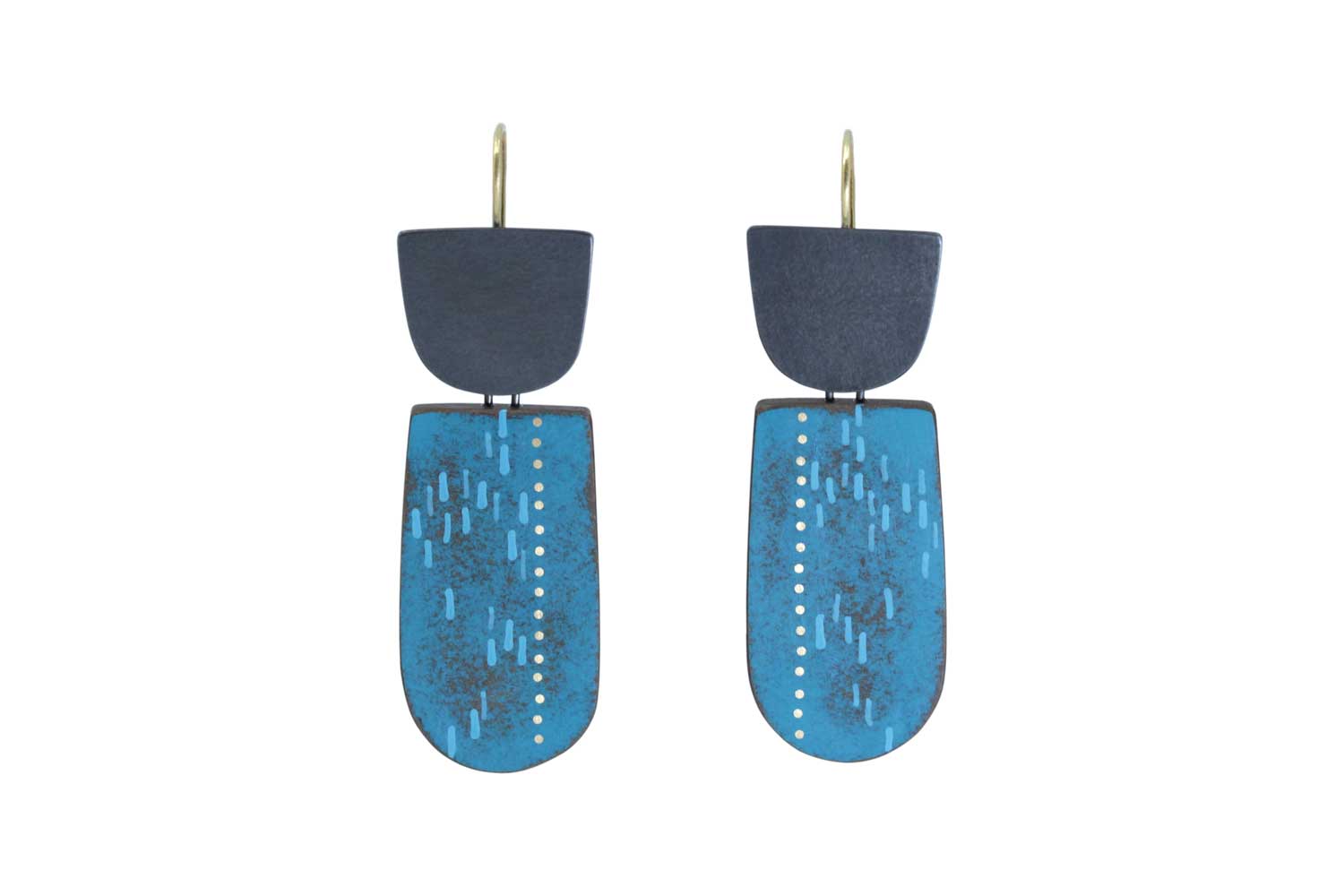 Emily Kidson Painterly earrings