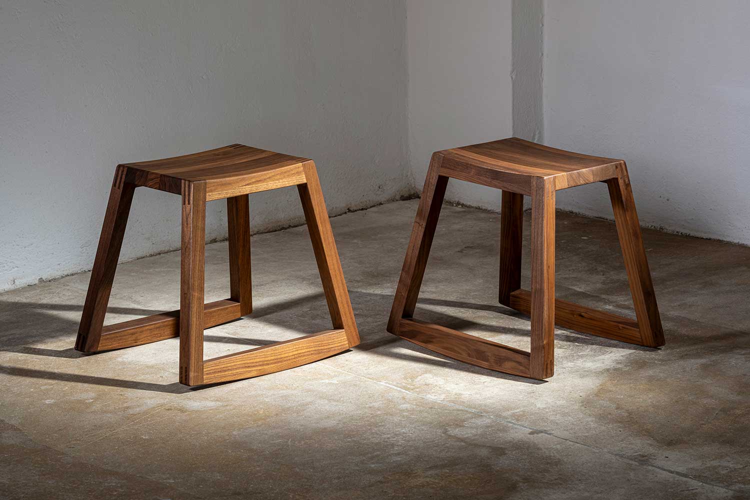 David Seltz Rocking stools