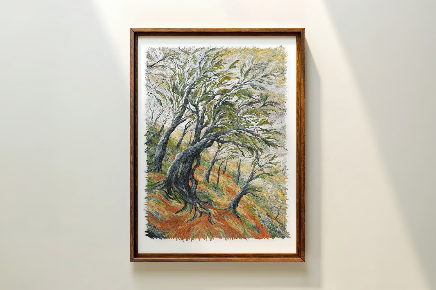 Elsa Gouws Smit Windy Day in Woody Ravine