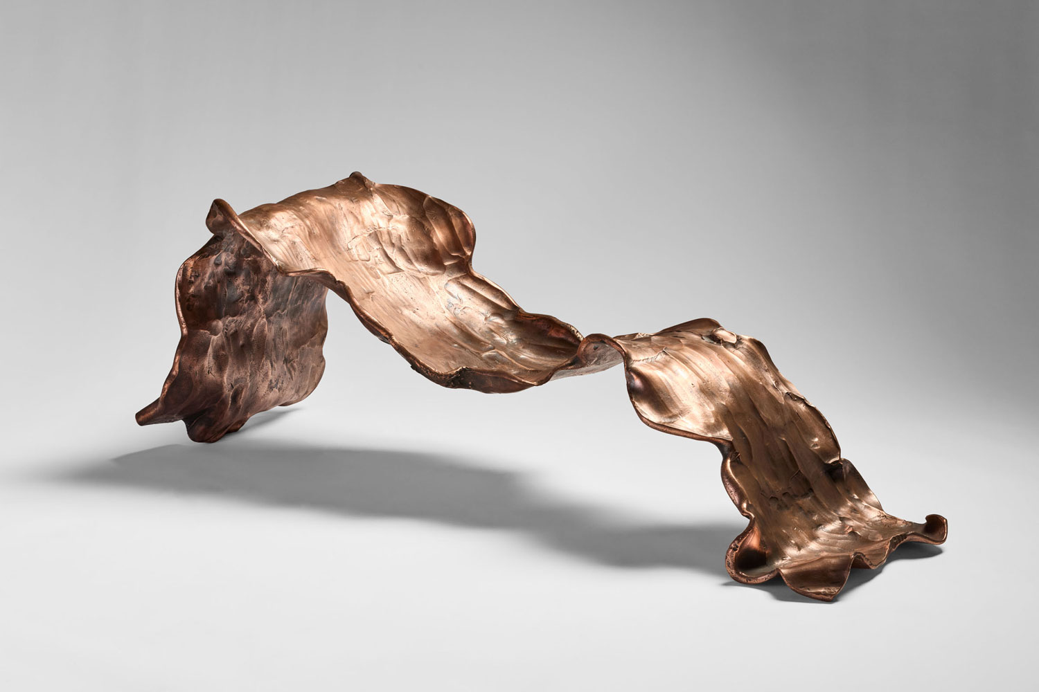 Conrad Hicks Solid Copper Chaise