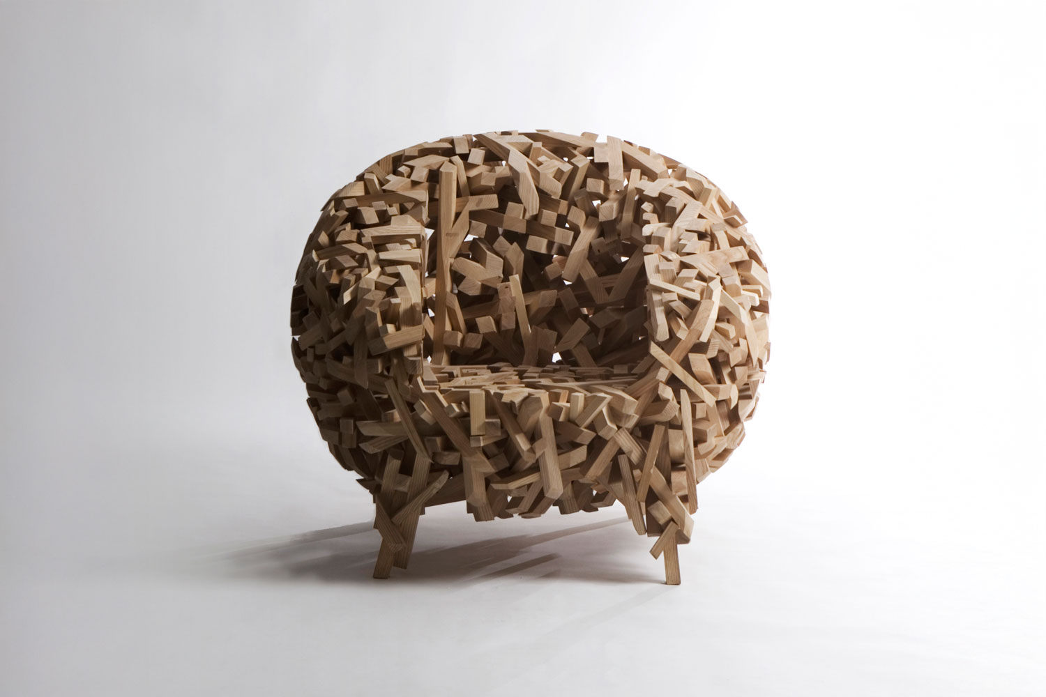 Sam Woong Lee Crossed stick-chair