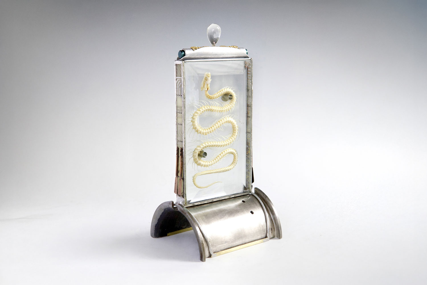 Suzanne Schmid Snake freestanding sculpture