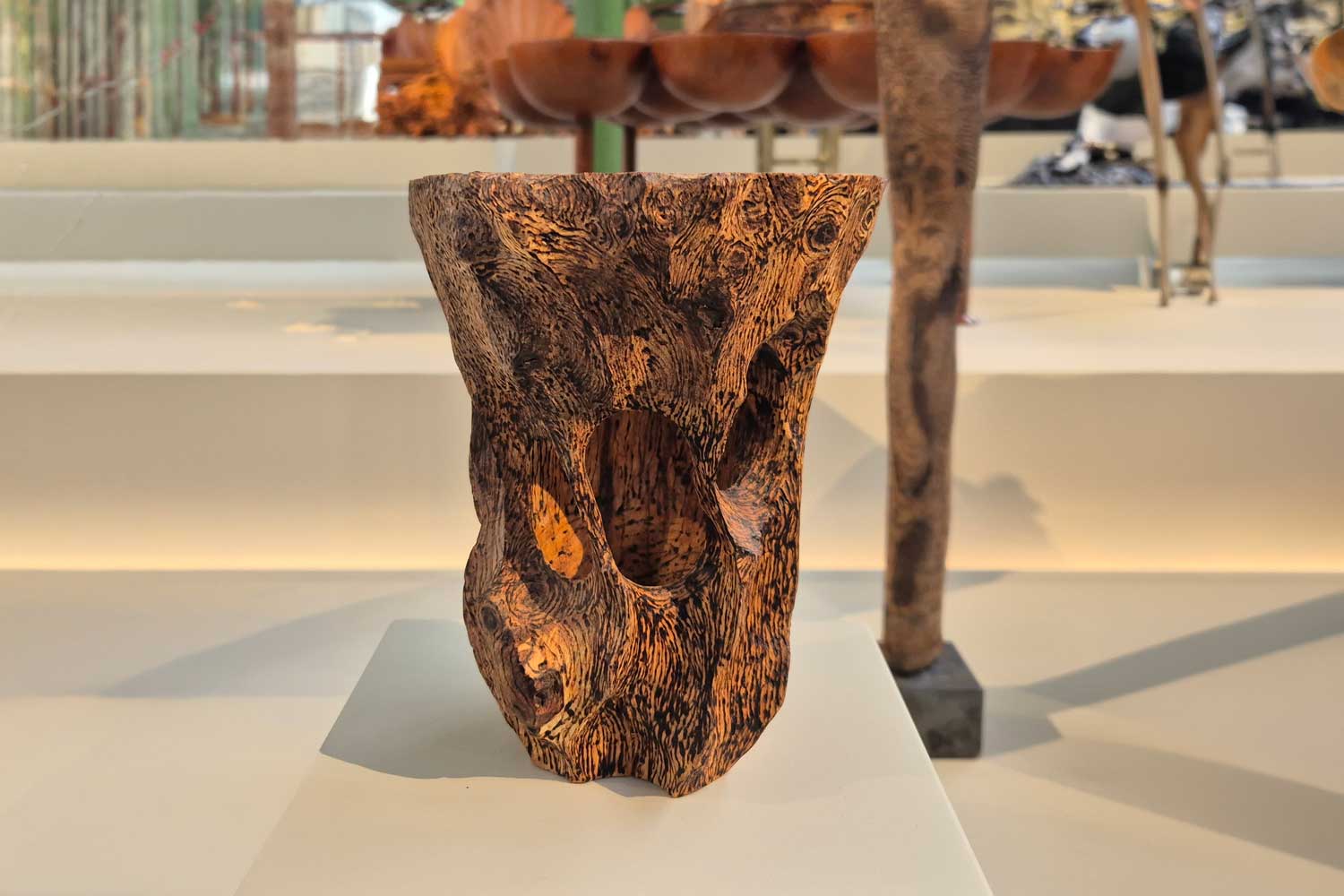 Darren Appiagyei Oak burr void vessel