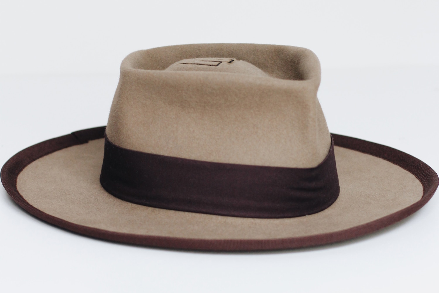 Kārlis Bergs Wide-brim fedora