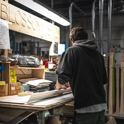 Blossom Skis Ski making